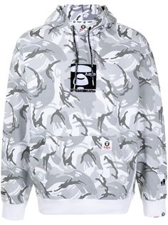 AAPE BY *A BATHING APE® худи с камуфляжным принтом
