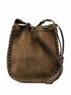 Closed сумка через плечо с контрастной строчкой