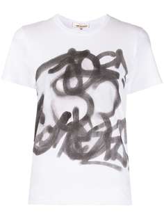 Comme Des Garçons футболка с графичным принтом