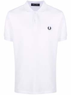 FRED PERRY рубашка поло с вышитым логотипом