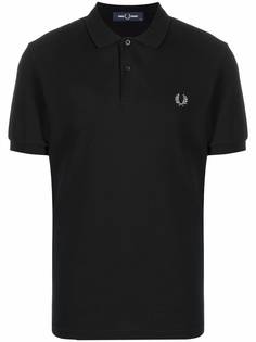 FRED PERRY рубашка поло с вышитым логотипом