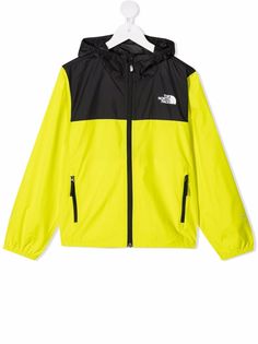 The North Face Kids куртка в стиле колор-блок с логотипом