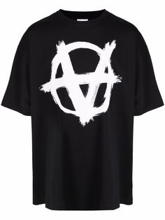 VETEMENTS футболка с графичным принтом