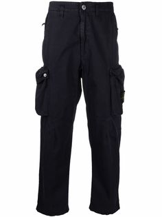 Stone Island брюки карго прямого кроя
