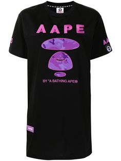 AAPE BY *A BATHING APE® футболка с логотипом