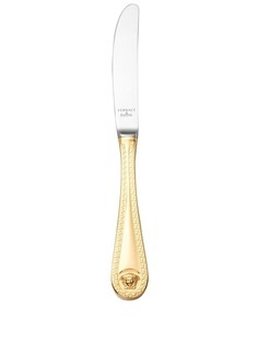 Versace позолоченный нож с декором Medusa