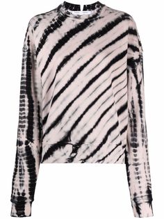 Proenza Schouler White Label толстовка с принтом тай-дай