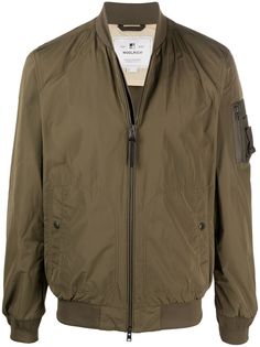 Woolrich бомбер с длинными рукавами