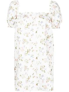 Reformation платье мини Carsen с цветочным принтом