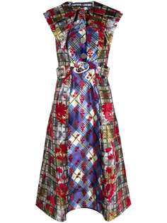 Chopova Lowena платье миди со вставками и поясом