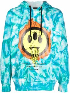 BARROW худи с принтом тай-дай