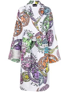 Versace платье с принтом Medusa