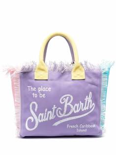 Mc2 Saint Barth сумка-тоут в стиле колор-блок с логотипом