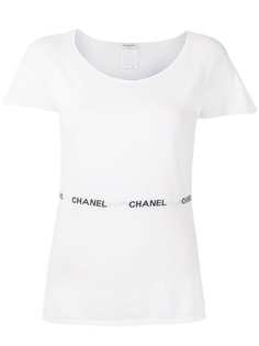 Chanel Pre-Owned футболка 2004-го года с логотипом