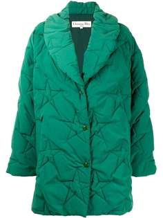 Christian Dior стеганый пуховик pre-owned