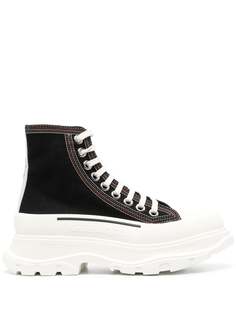 Alexander McQueen кеды Tread Slick на шнуровке