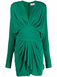 Alexandre Vauthier платье мини с драпировкой