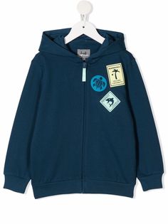 Il Gufo худи на молнии с принтом