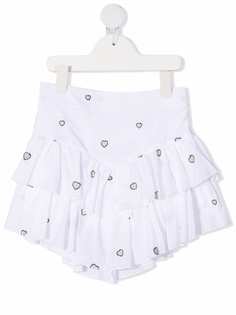 Miss Grant Kids юбка с оборками и блестками