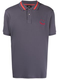 PS Paul Smith рубашка поло с вышитым логотипом