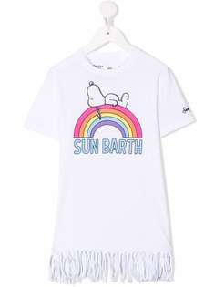 Mc2 Saint Barth Kids платье с принтом Snoopy