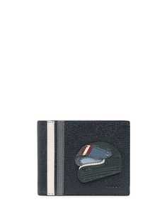 Bally бумажник с вышивкой
