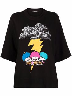UNDERCOVER футболка Thunderstorm с графичным принтом