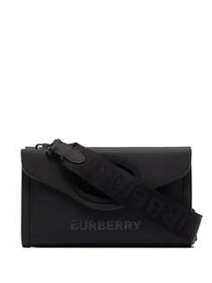 Burberry сумка-мессенджер с логотипом