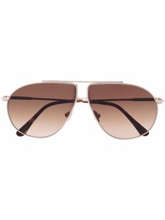 TOM FORD Eyewear солнцезащитные очки-авиаторы с эффектом градиента