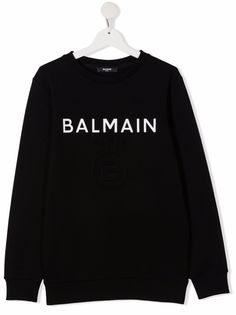 Balmain Kids толстовка с логотипом