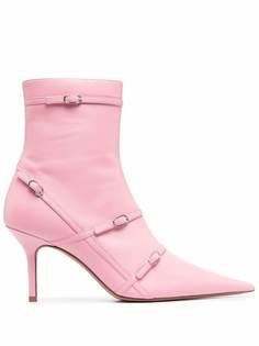 Abra ботильоны с ремешками и заостренным носком