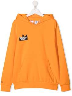 adidas Kids худи с принтом Trefoil