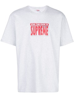 Supreme футболка с логотипом