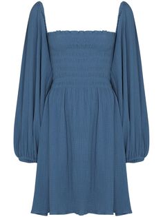 Cloe Cassandro платье мини Agatha с квадратным вырезом
