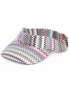 Missoni козырек с узором зигзаг