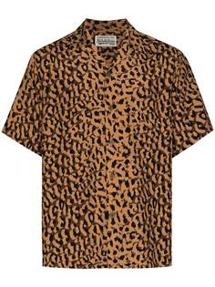 Wacko Maria рубашка с леопардовым принтом