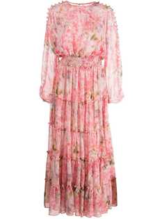 Misa Los Angeles платье макси Anya с цветочным принтом