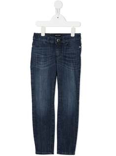 Emporio Armani Kids прямые джинсы средней посадки