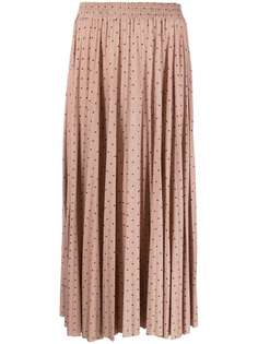 RED Valentino юбка из тюля пуэн-деспри