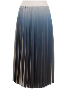 Peserico плиссированная юбка с завышенной талией