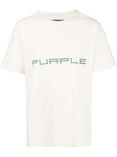 Purple Brand футболка Photon с логотипом