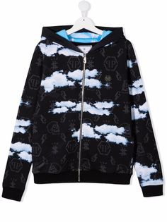 Philipp Plein Junior худи с принтом