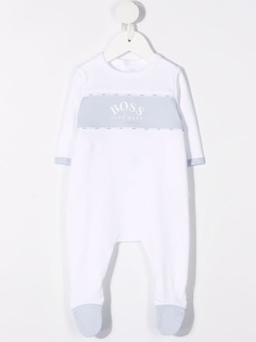 BOSS Kidswear пижама с логотипом