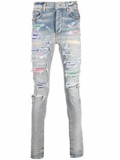 AMIRI джинсы скинни с эффектом потертости