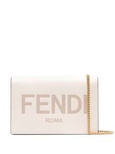 Fendi мини-сумка с ремнем-цепочкой