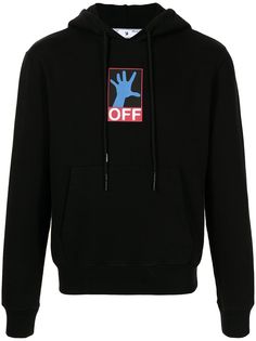 Off-White худи с логотипом OW Hands