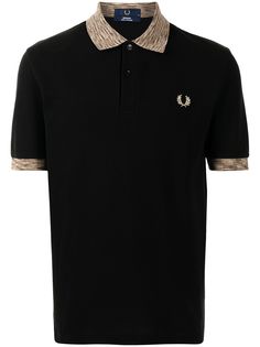 FRED PERRY рубашка поло с вышитым логотипом