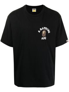 A BATHING APE® футболка с логотипом Bape