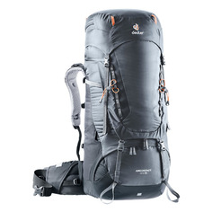 Рюкзак турист. Deuter Aircontact 65+10 75л. черный (4320219_4701)