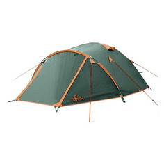 Палатка Totem Indi 3 (V2) турист. 3мест. зеленый